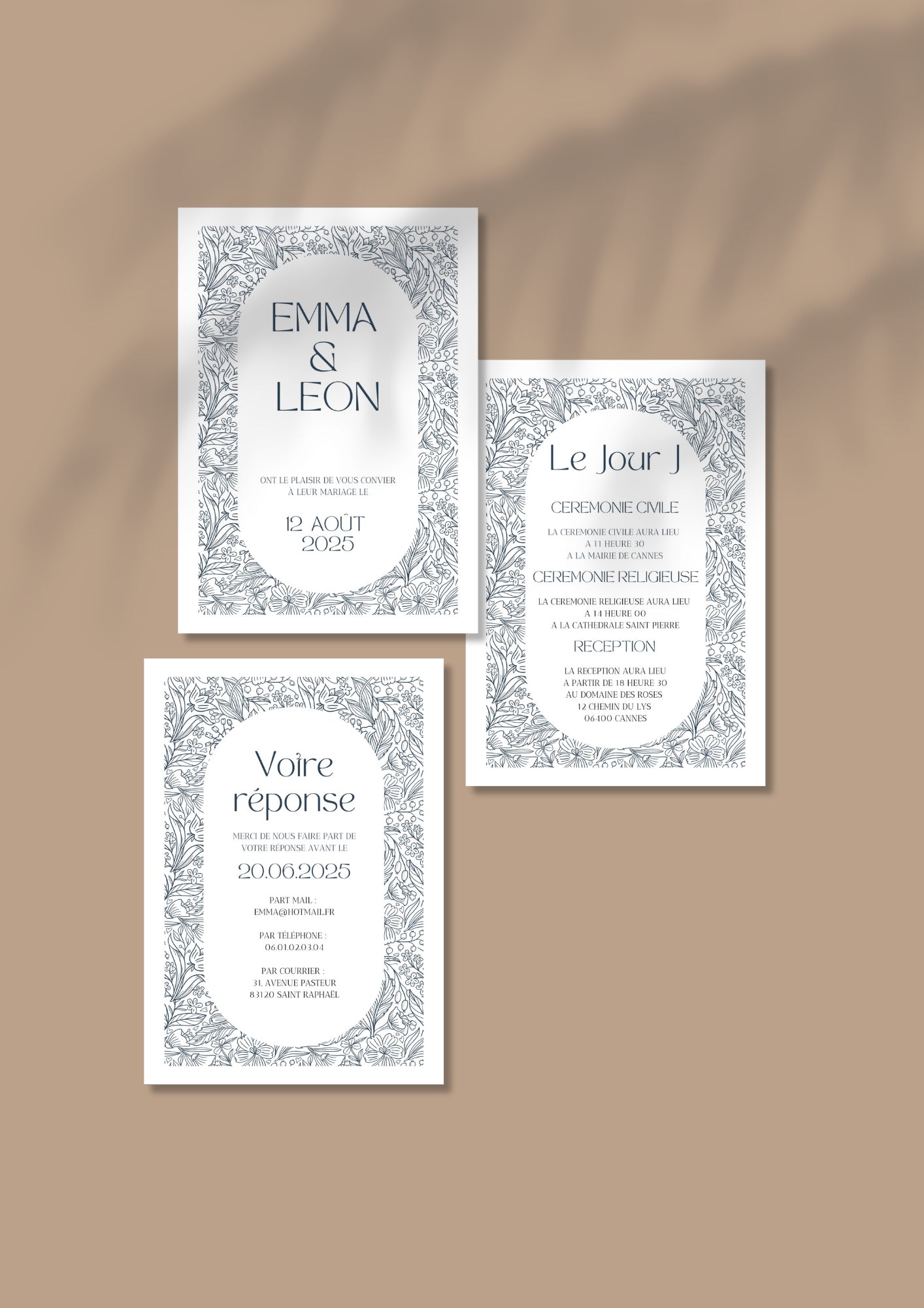 FAIRE-PART DIGITAL N°4 JARDIN SUSPENDU