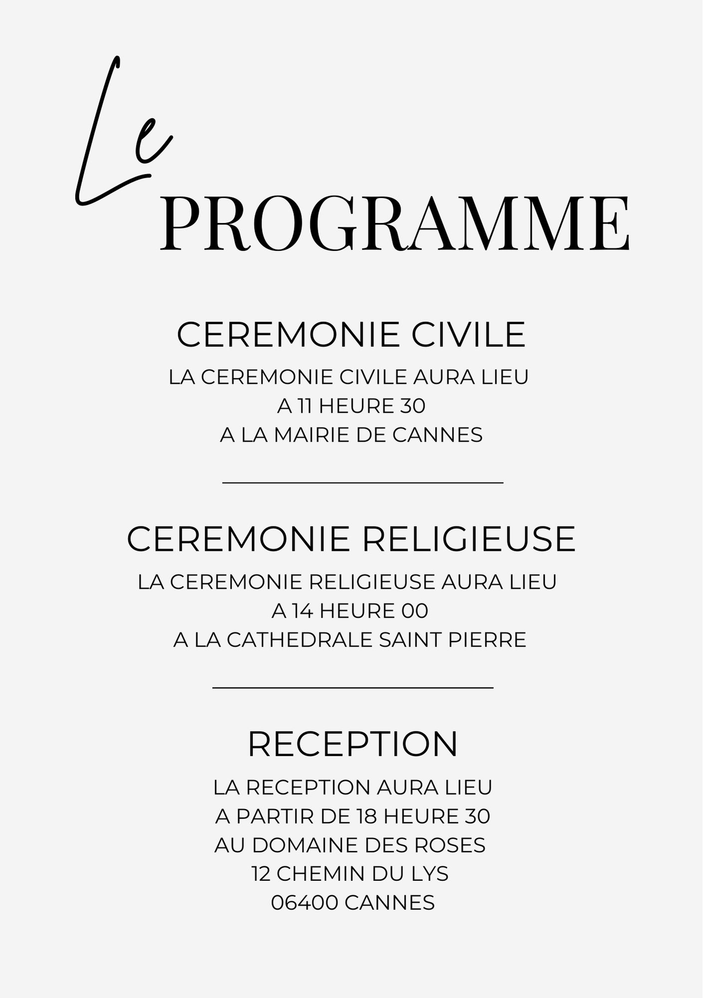 FAIRE-PART DIGITAL N°1 MOMENTS EPURES