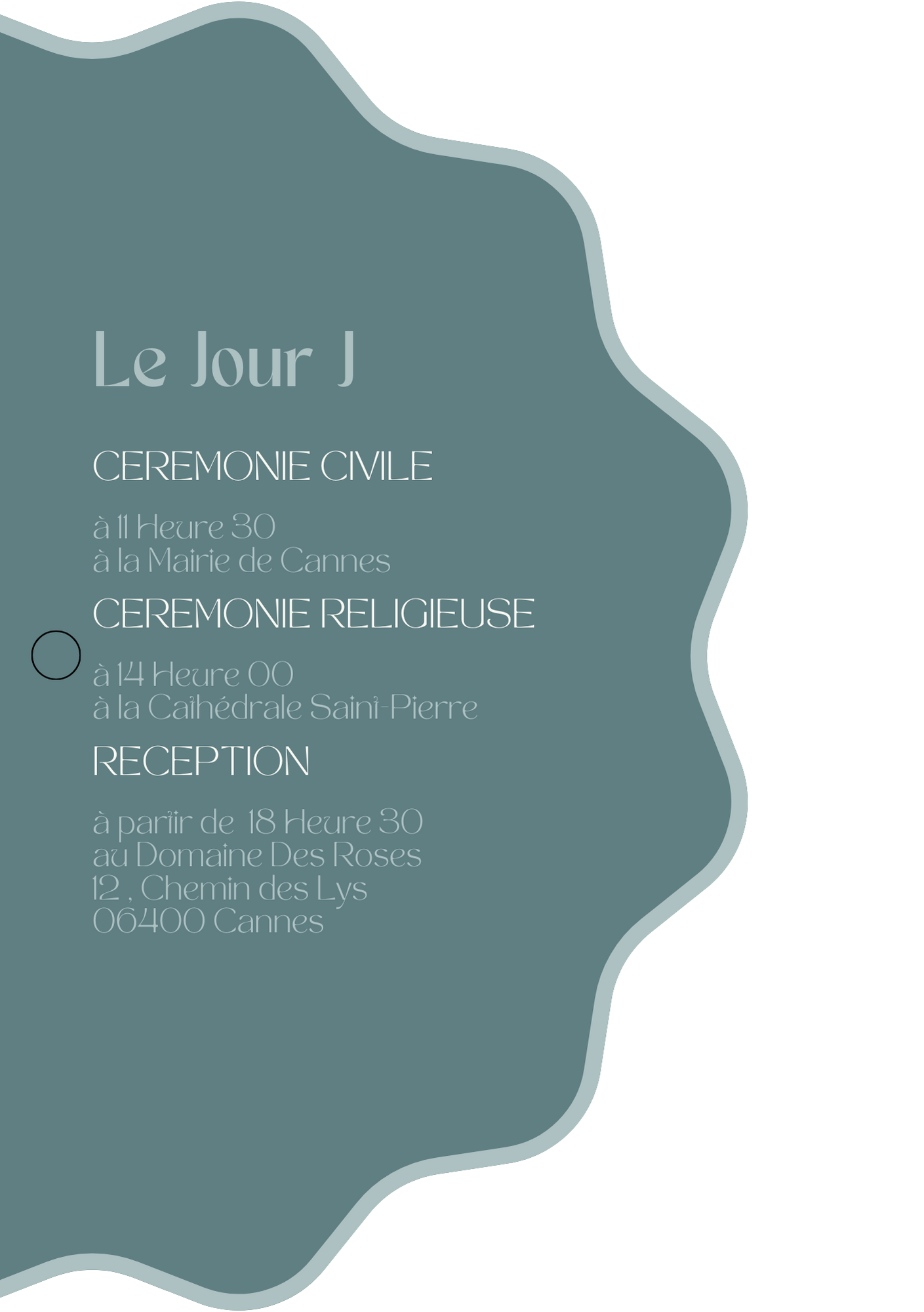 FAIRE-PART DIGITAL N°4 LA VAGUE
