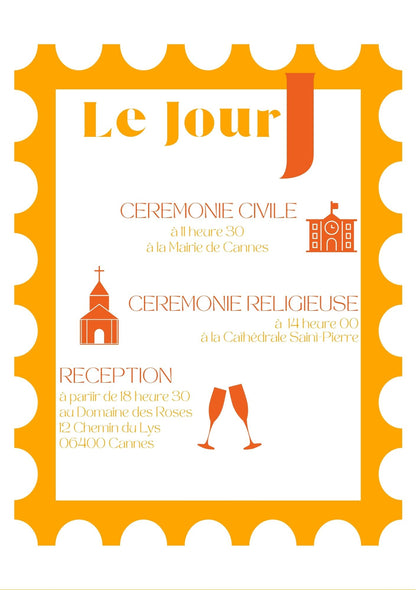 FAIRE-PART DIGITAL N°3 L'ACIDULE